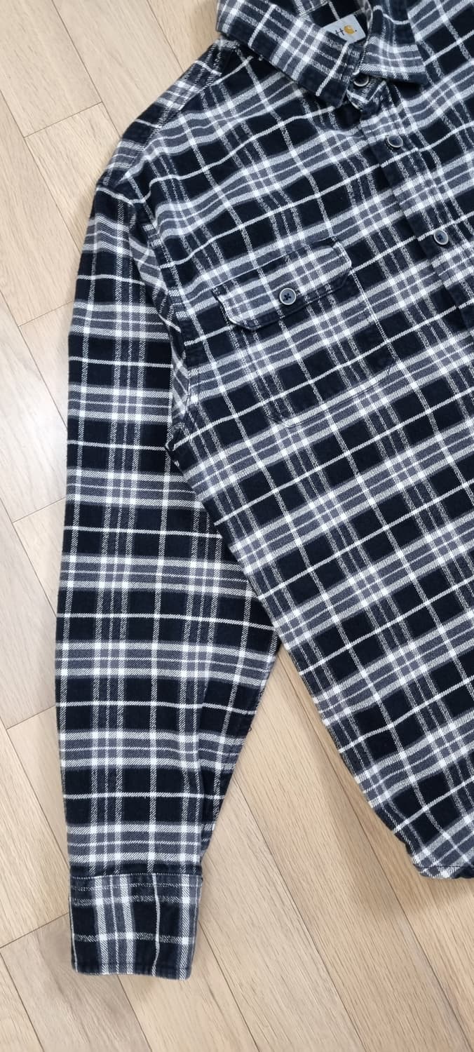 칼하트 투포켓 체크 셔츠 XL _ 남성, 케어텍 짤림 상품이미지3