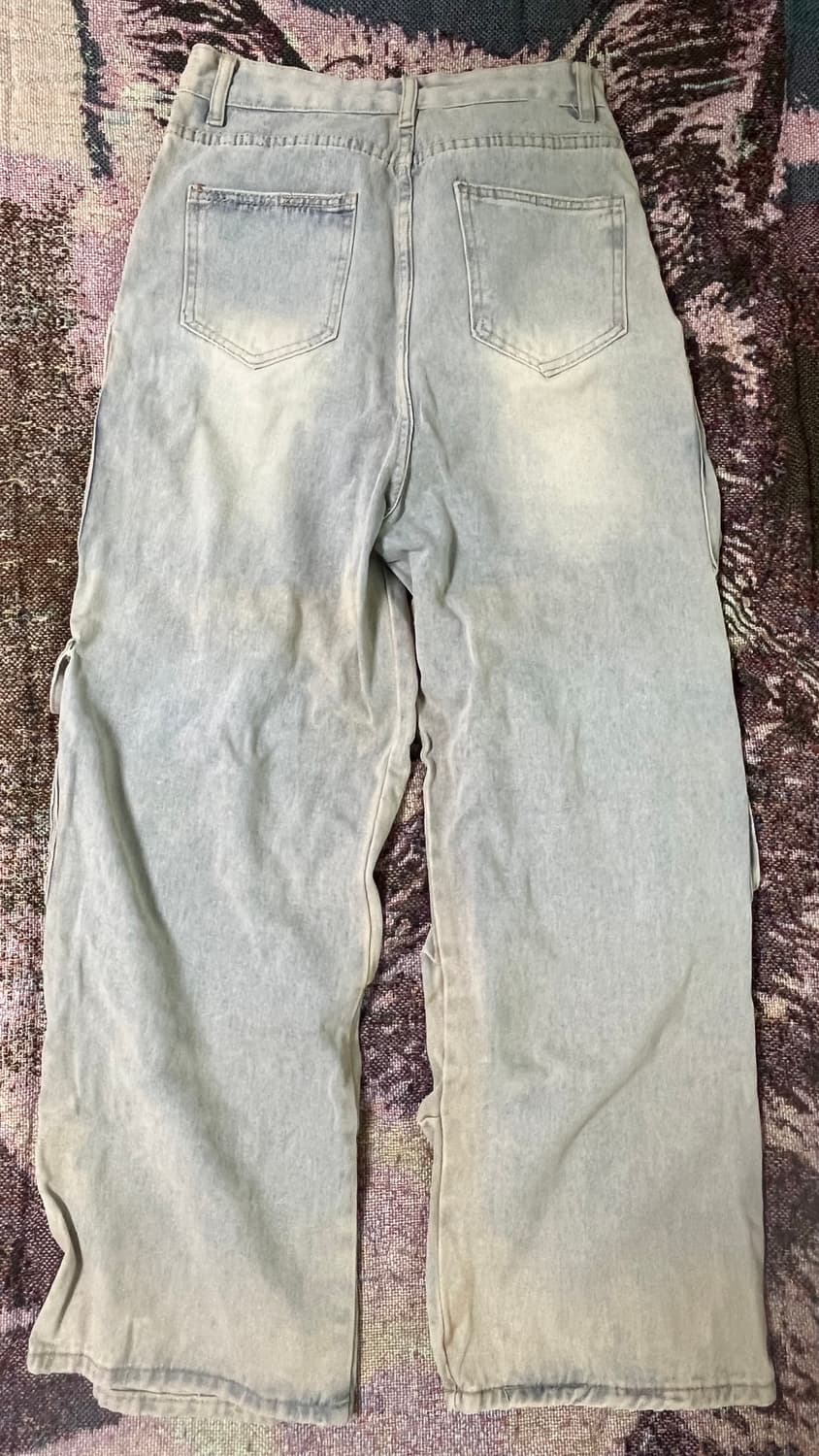 유틸리티 빈티지연청 포켓팬츠 상품이미지5