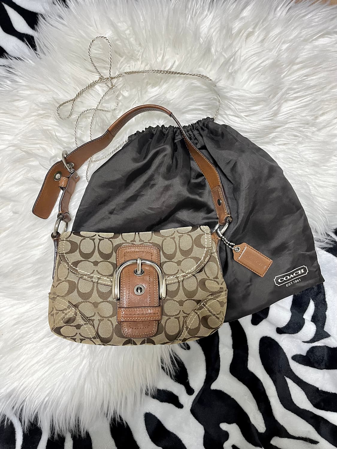 vintage coach shoulder bag 상품이미지1