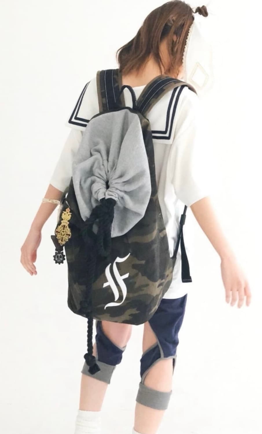 샵페어리 카모 백팩 상품이미지1