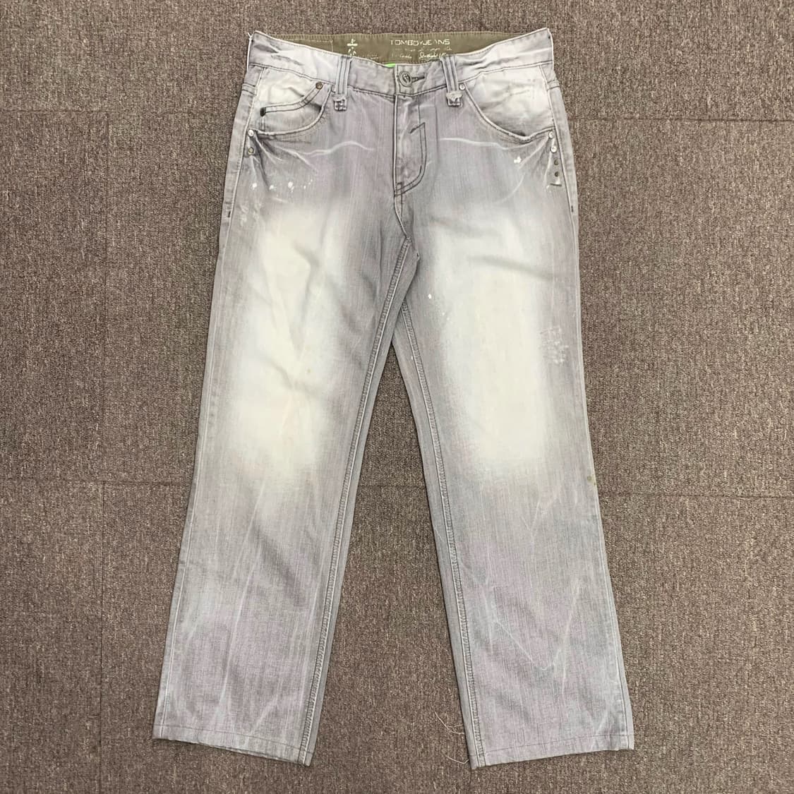 [31] 톰보이진스 스트레이트핏 데님팬츠 상품이미지3