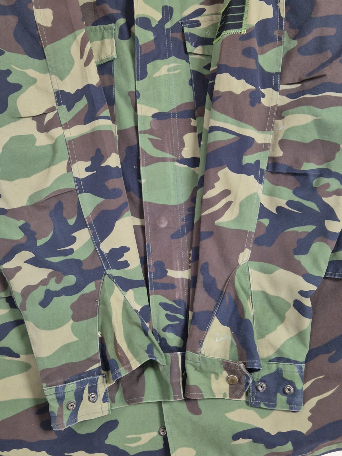 육군 구형 90s 27사단 병장 초기형 야전상의 전투복 자켓 점퍼 (L) 상품이미지6