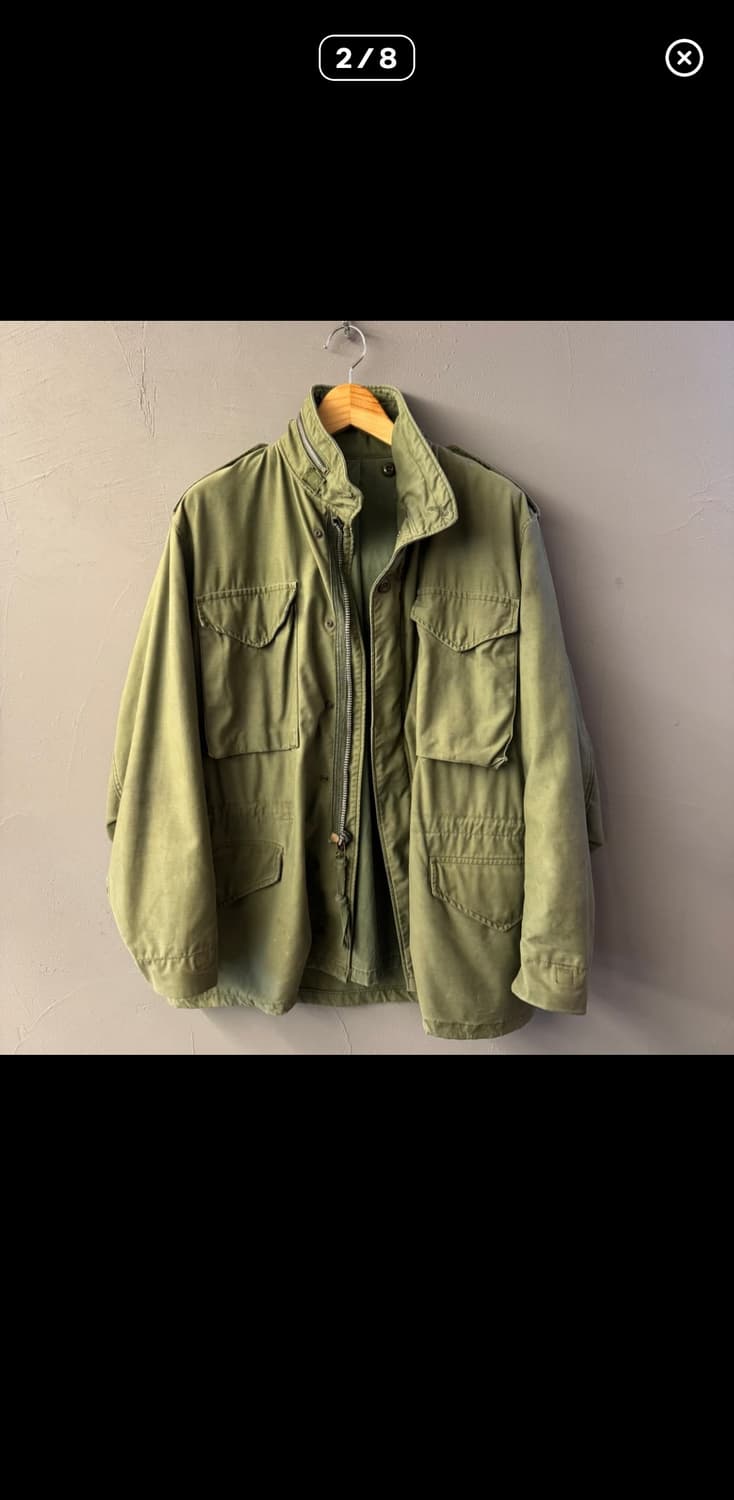 Us Army 미군 오리지널 m65 필드자켓 L-R 상품이미지1