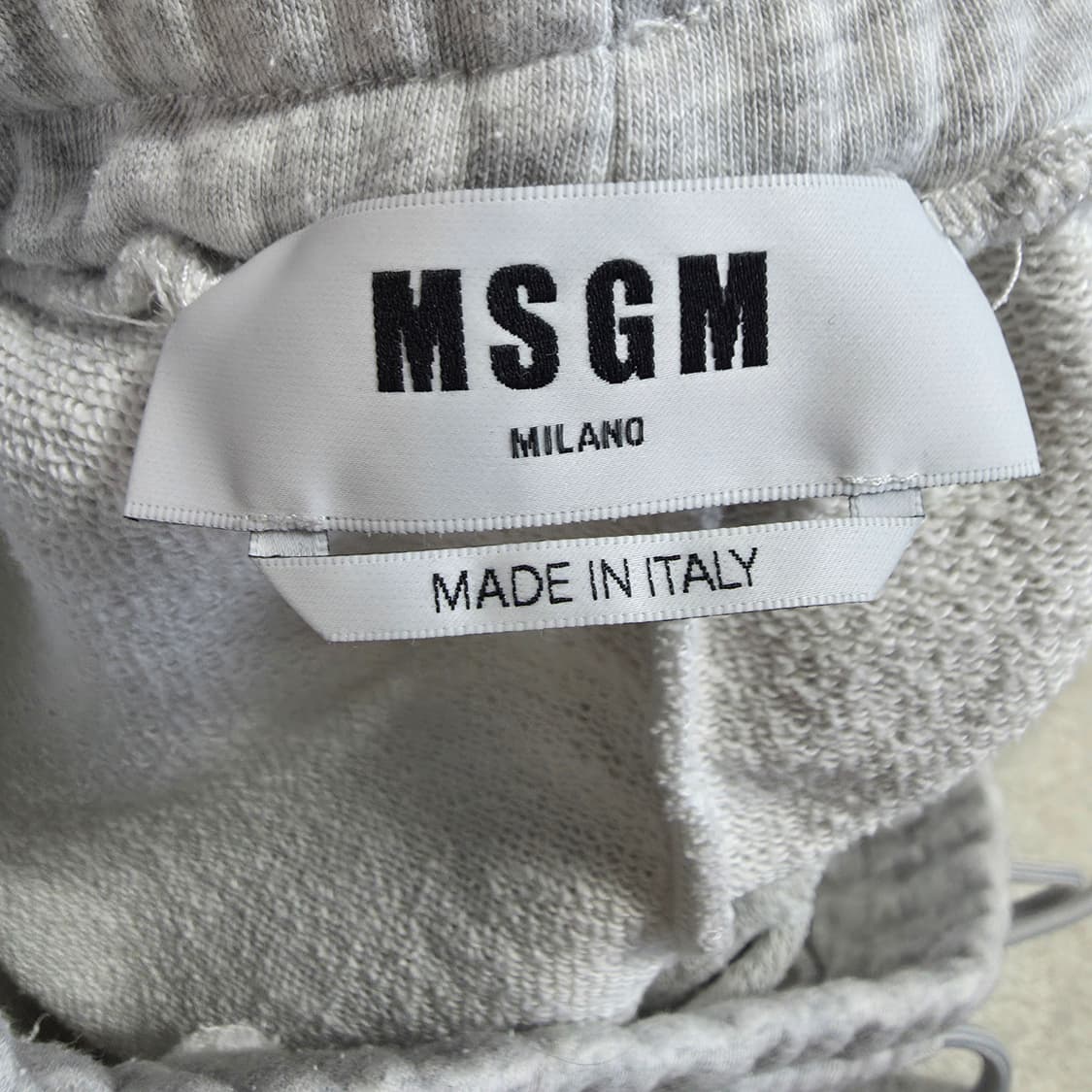 (S)여성 MSGM 스웻 하프 팬츠 반바지 상품이미지3