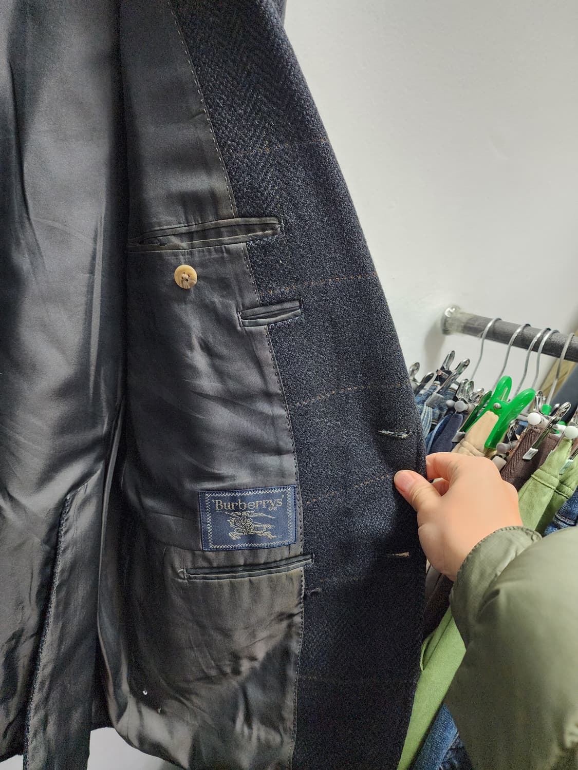 버버리 wool 울 모직 블레이저  상품이미지3