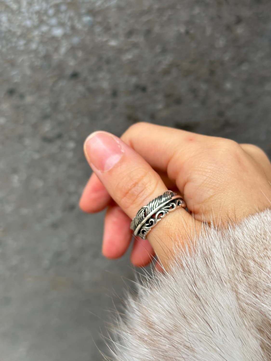 Feather 925Silver Ring🪶 상품이미지5