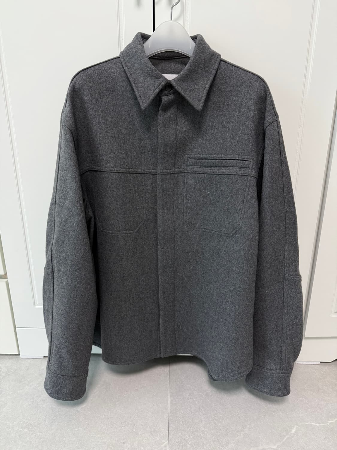 2024 솔리드옴므 멜튼 셔츠 상품이미지1