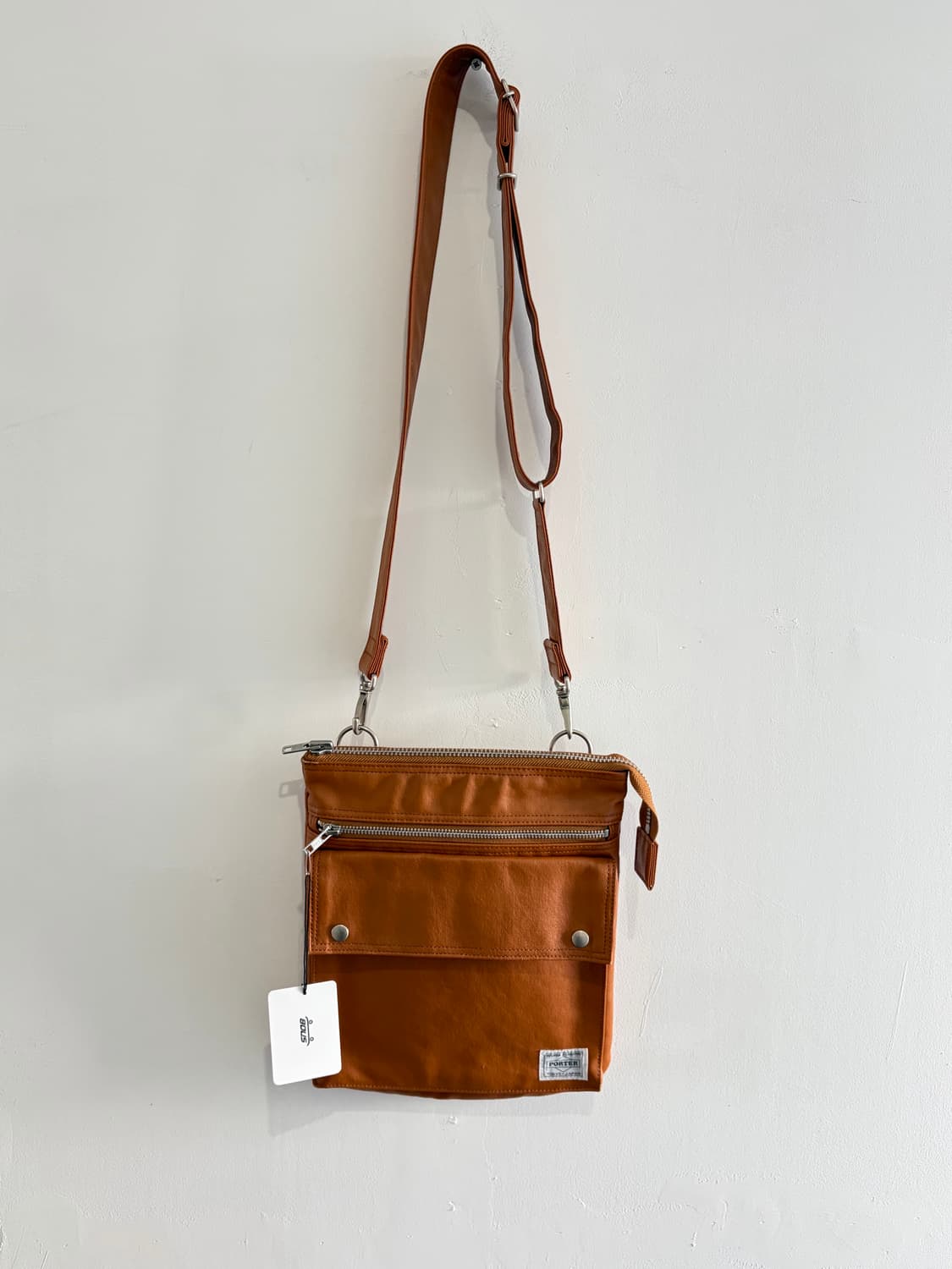 Poter 가죽 카멜 숄더백 상품이미지1