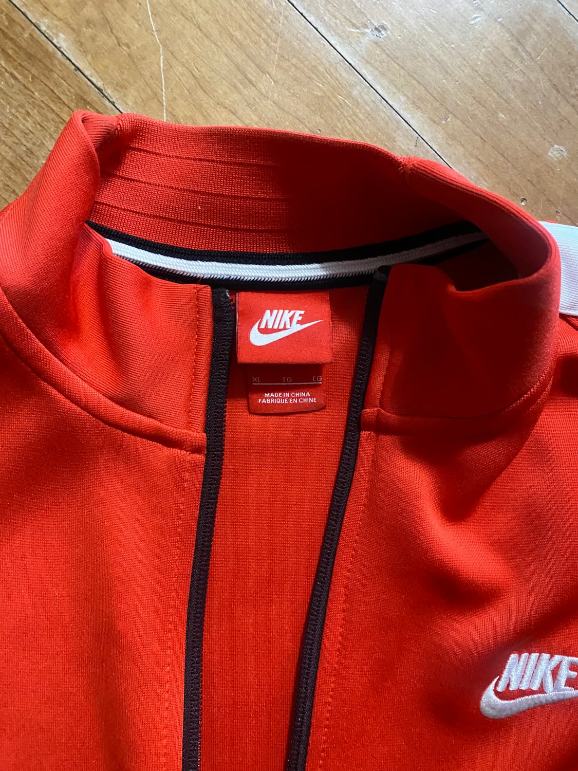 나이키 트랙 자켓 XL 레드 (105) 상품이미지2
