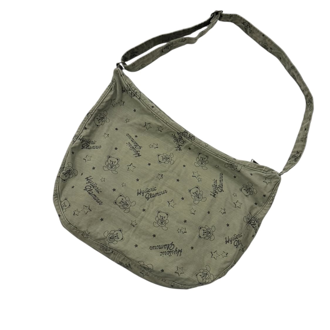 히스테릭글래머 퍽베어 숄더백 카키 상품이미지1