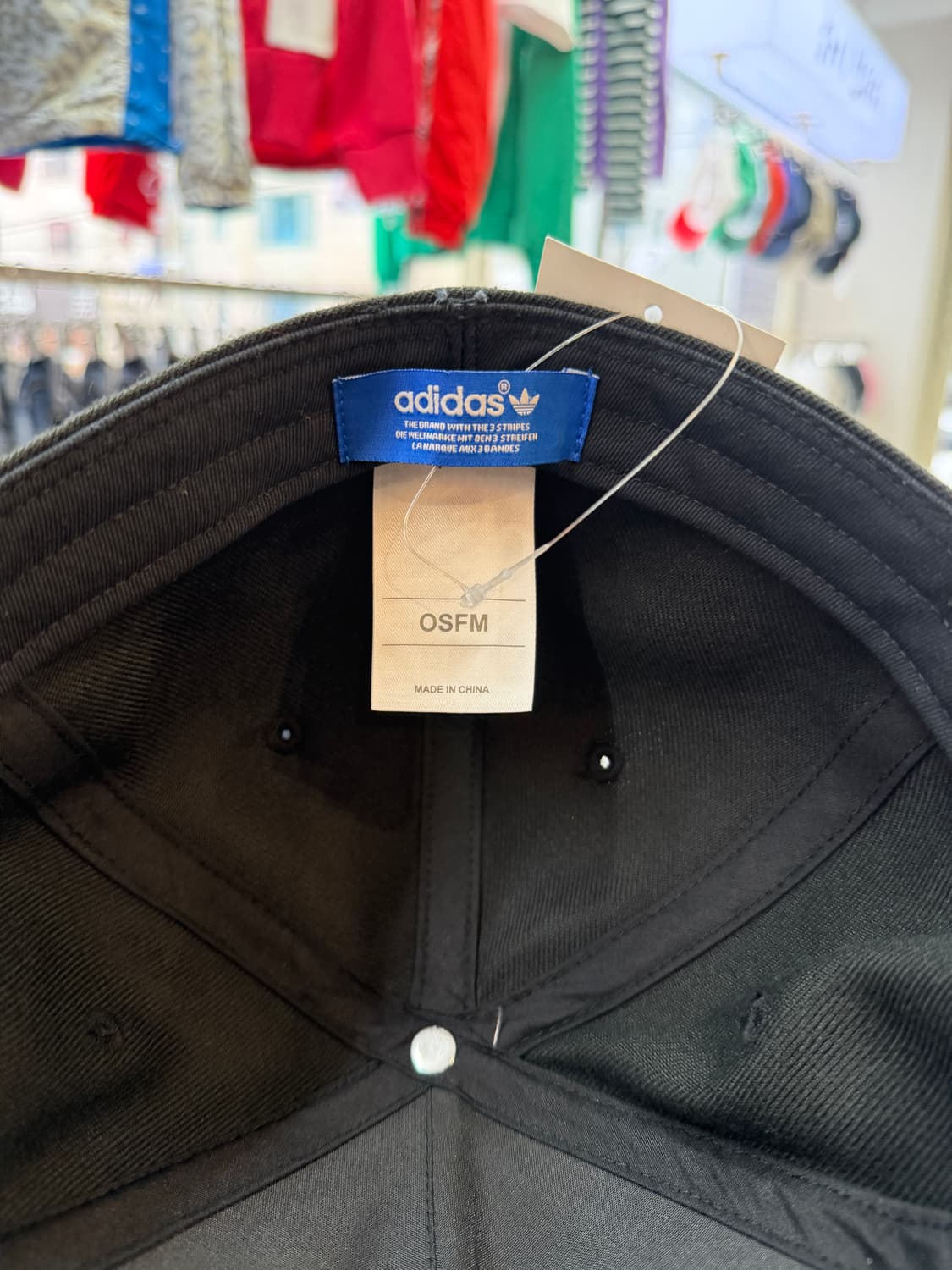 아디다스 스냅백 블랙 상품이미지4