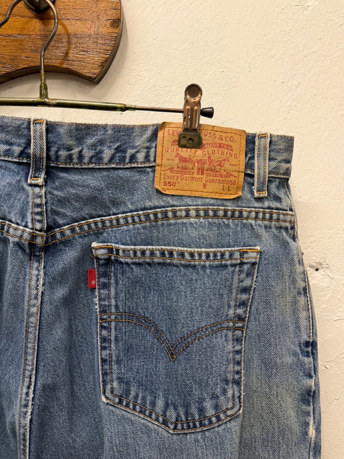 36) 00s Levi’s 550 Relaxed Fit Tapered L 상품이미지3