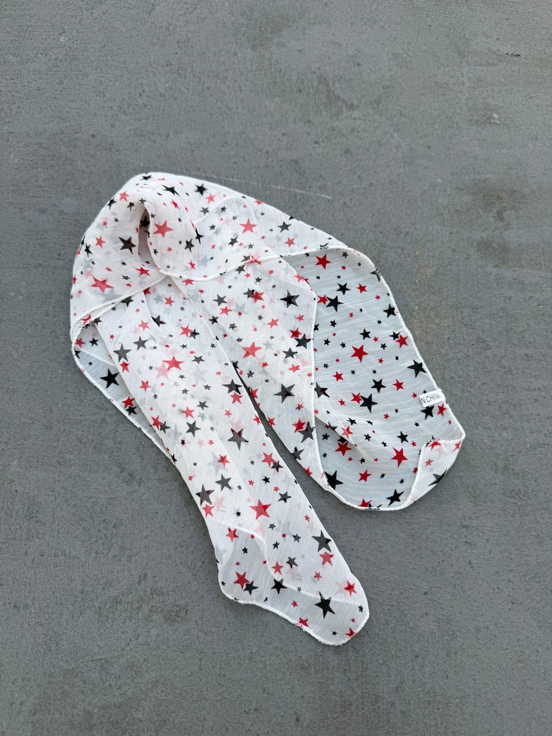 star scarf 별 프린팅 스카프 상품이미지1