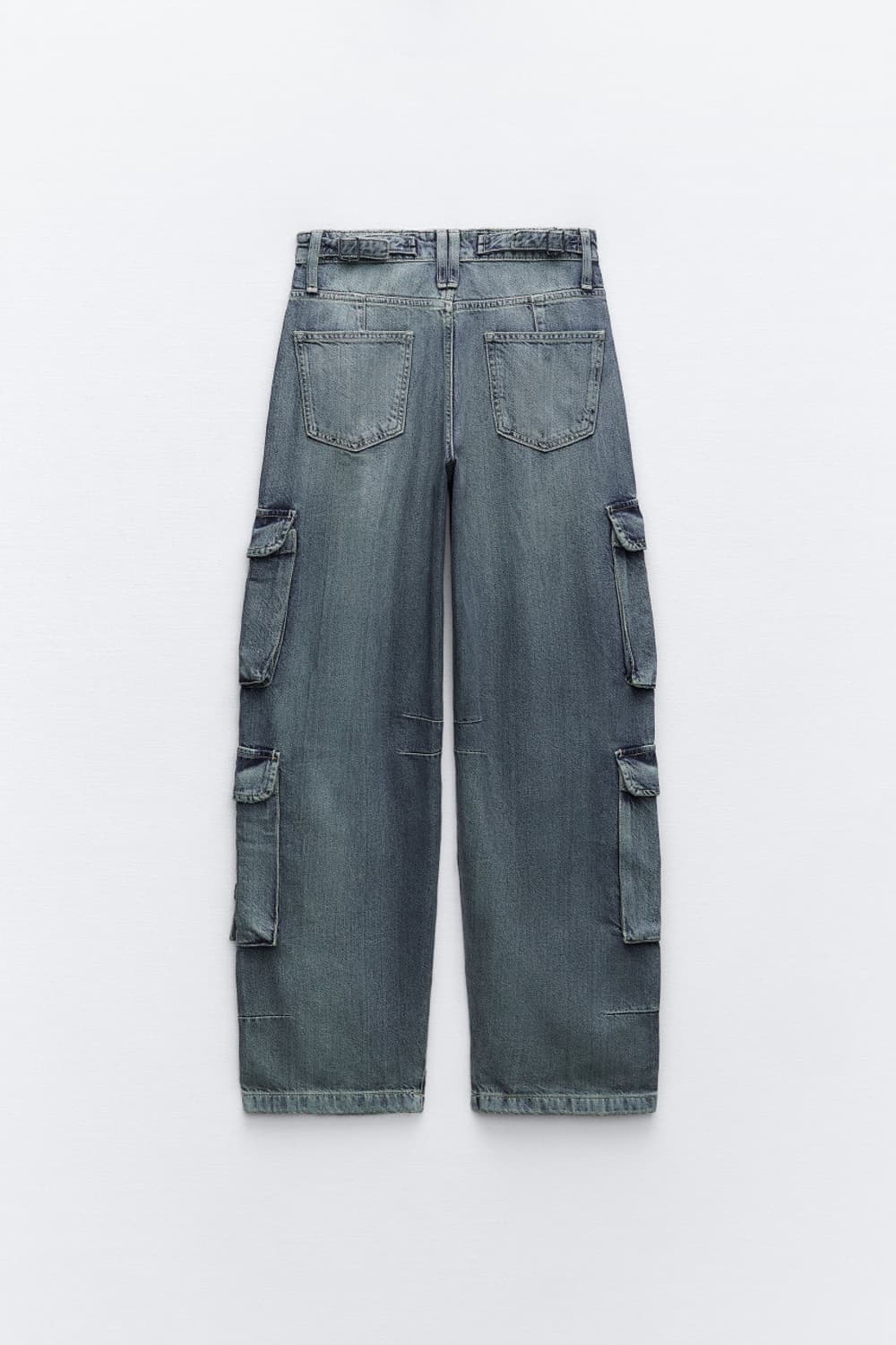 zara TRF 미드라이즈 카고팬츠 상품이미지2