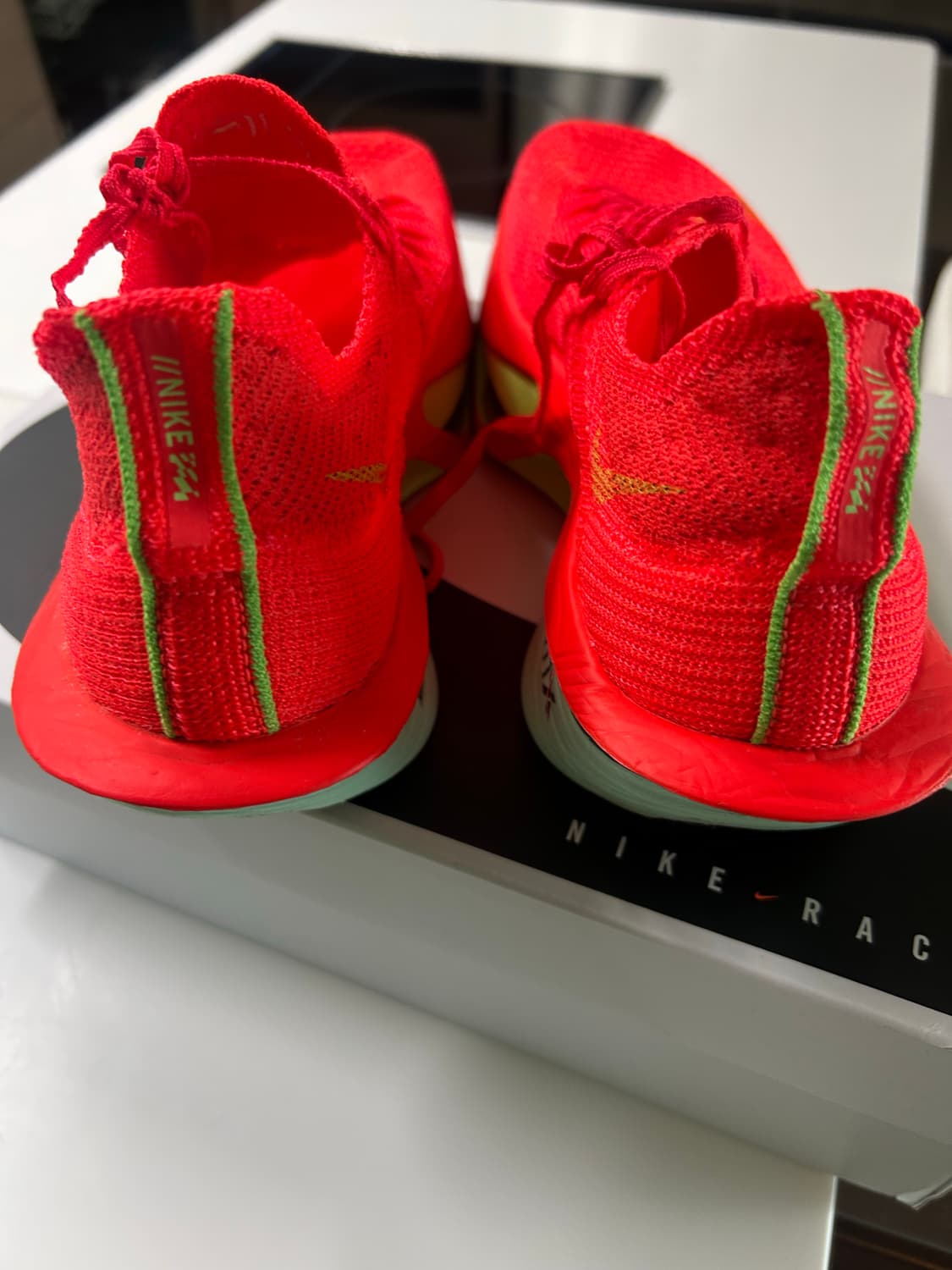 나이키 에어 줌 알파플라이 넥스트% 3 브라이트 크림슨 라임 블라스트 상품이미지4