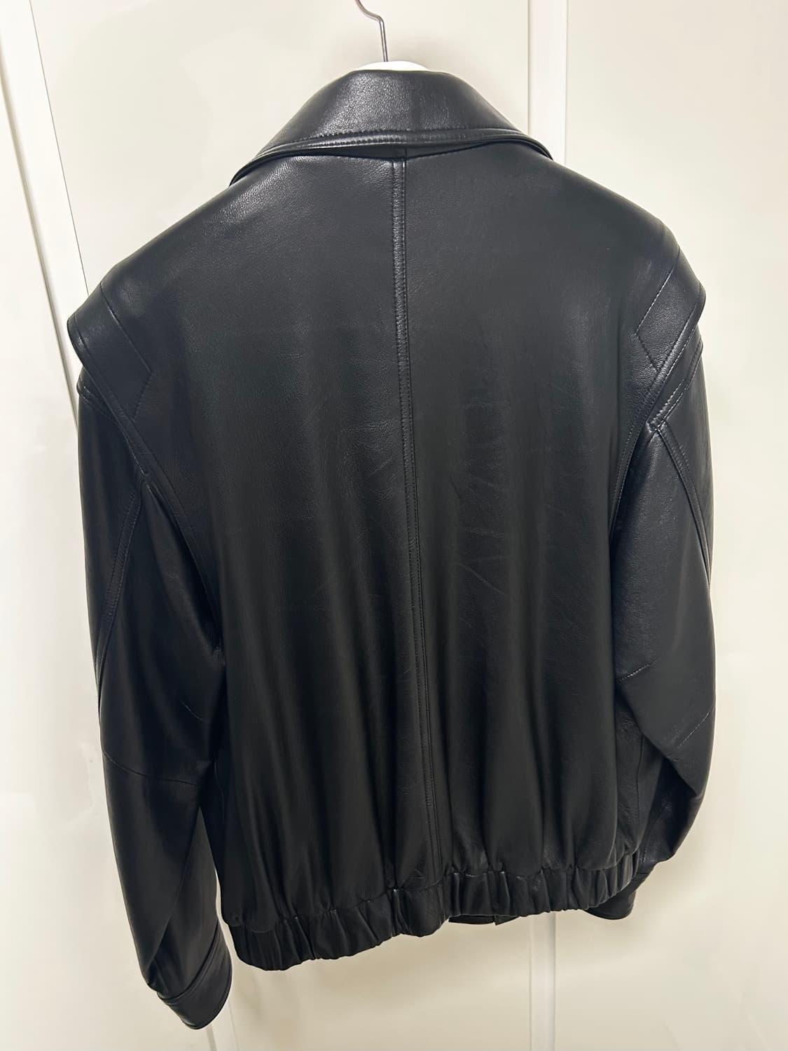 도프제이슨 블랙 레더자켓 L 상품이미지2