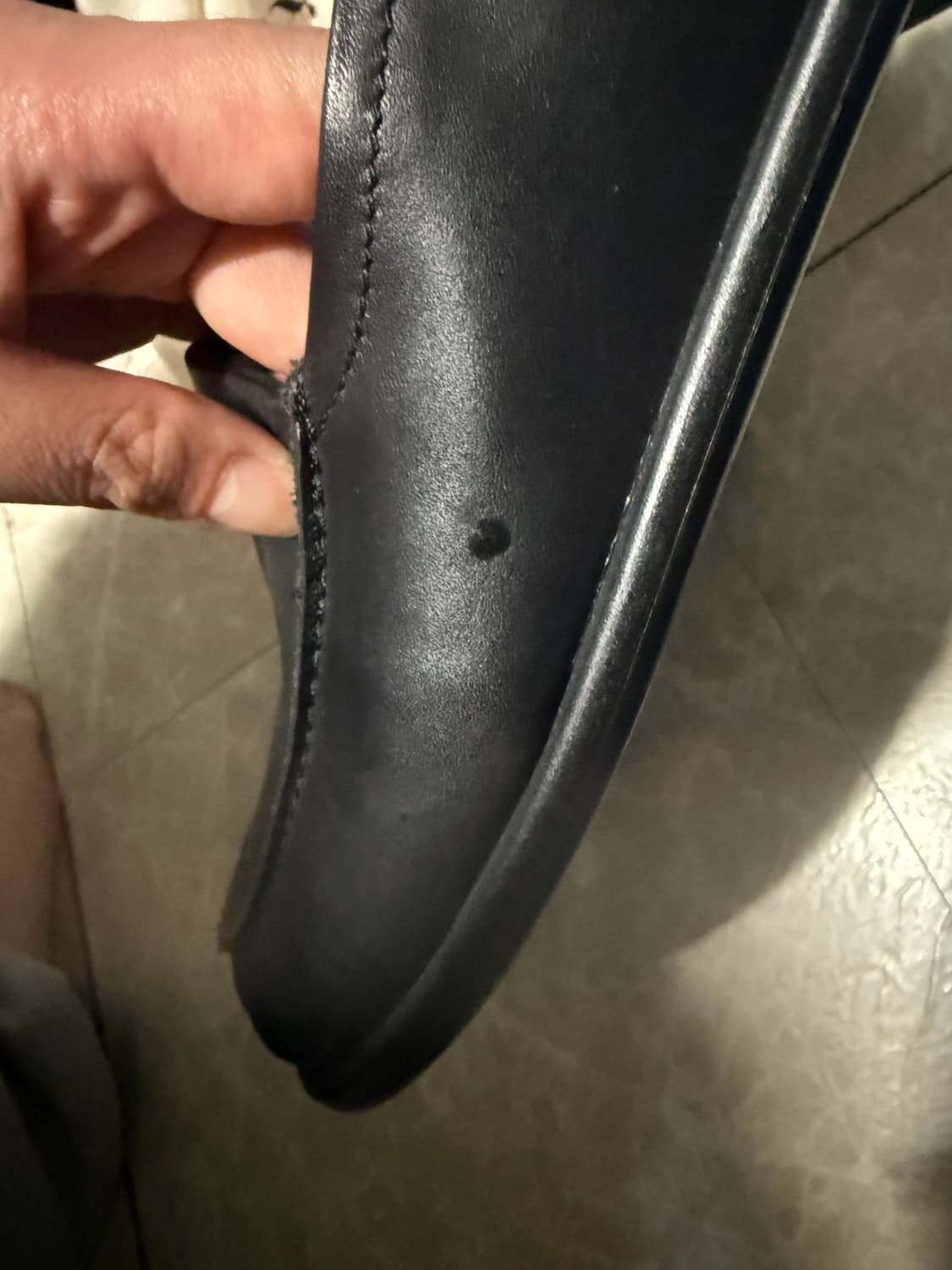 42사이즈 자라 레더 로퍼 2623/520/800 상품이미지4