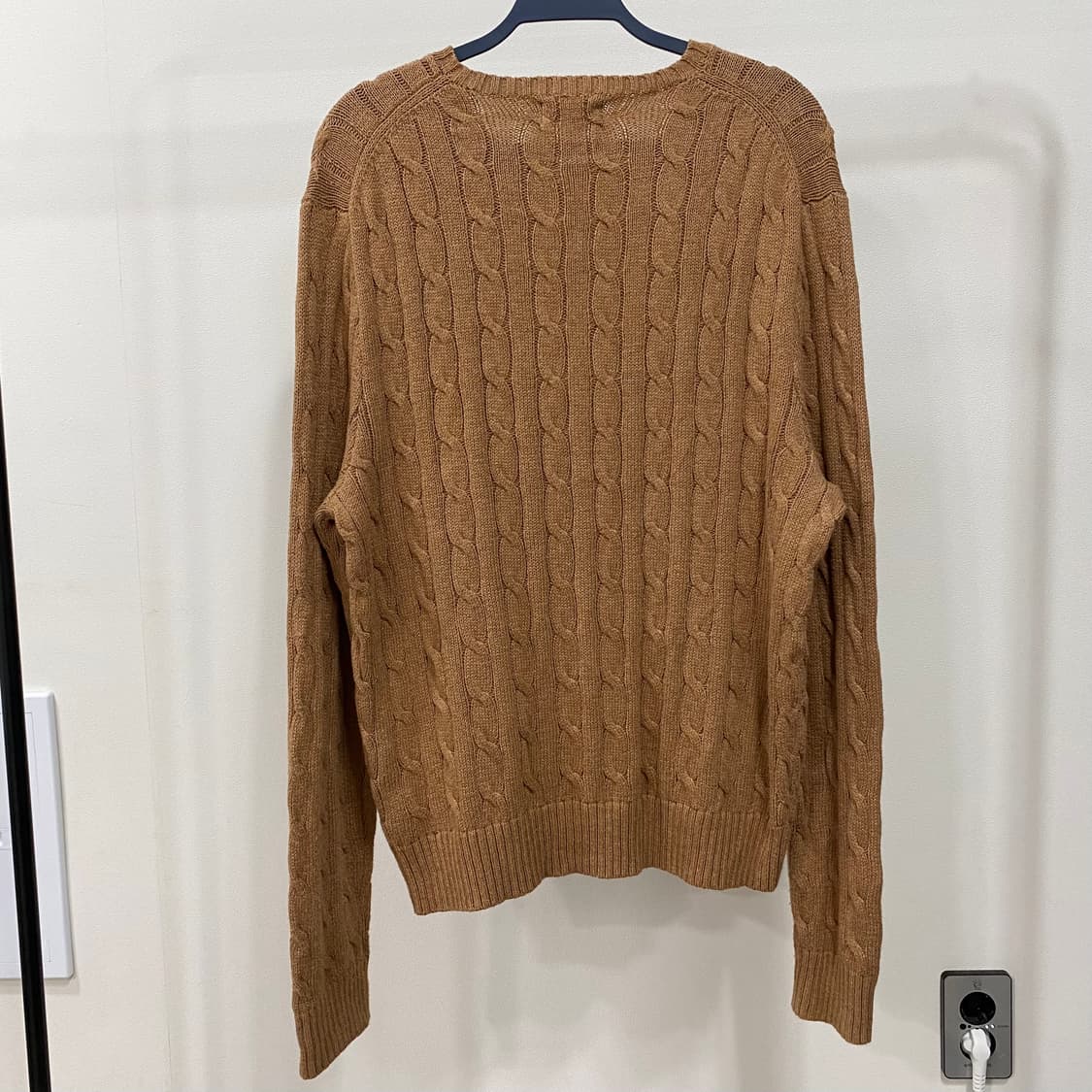 폴로 랄프로렌 신형 케이블 니트 카멜베이지 상품이미지2