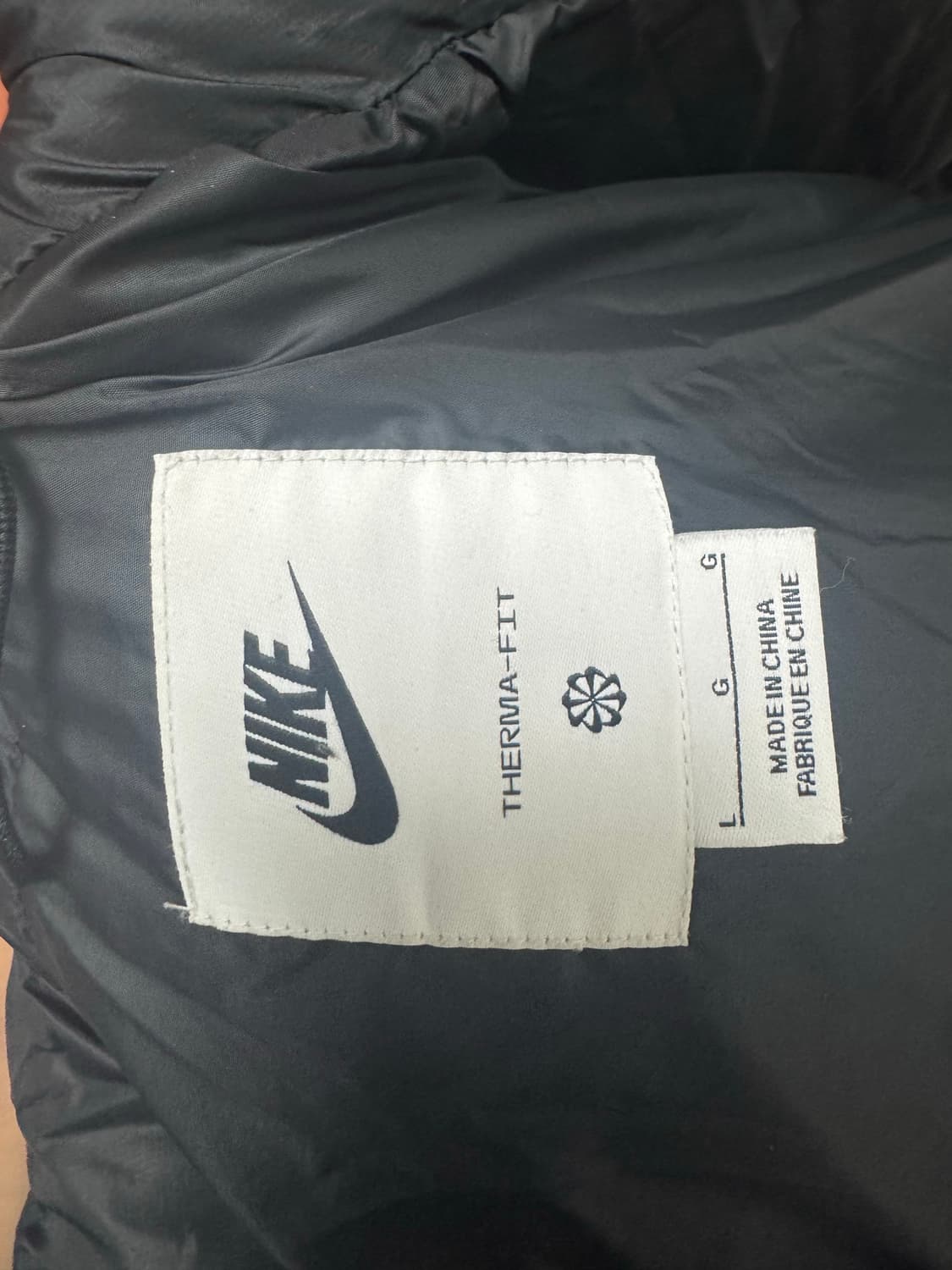 나이키 라이프 써마핏 퍼퍼 자켓 블랙 - 아시아 상품이미지3