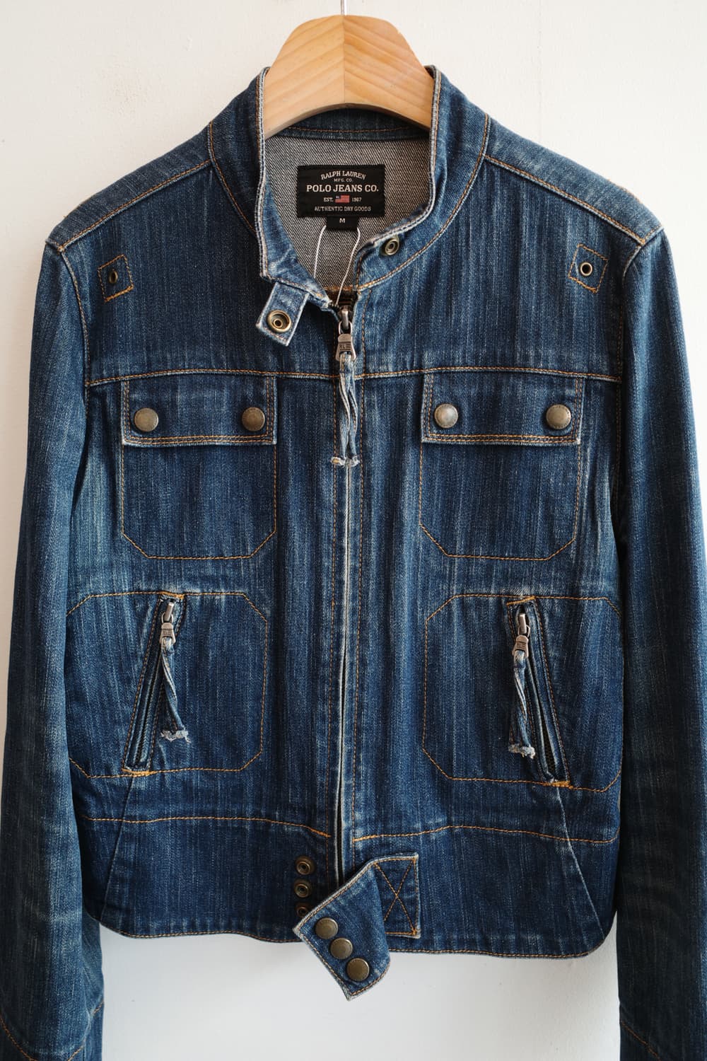 PoloRalphLauren 폴로 랄프로렌 데님 라이더자켓 상품이미지2