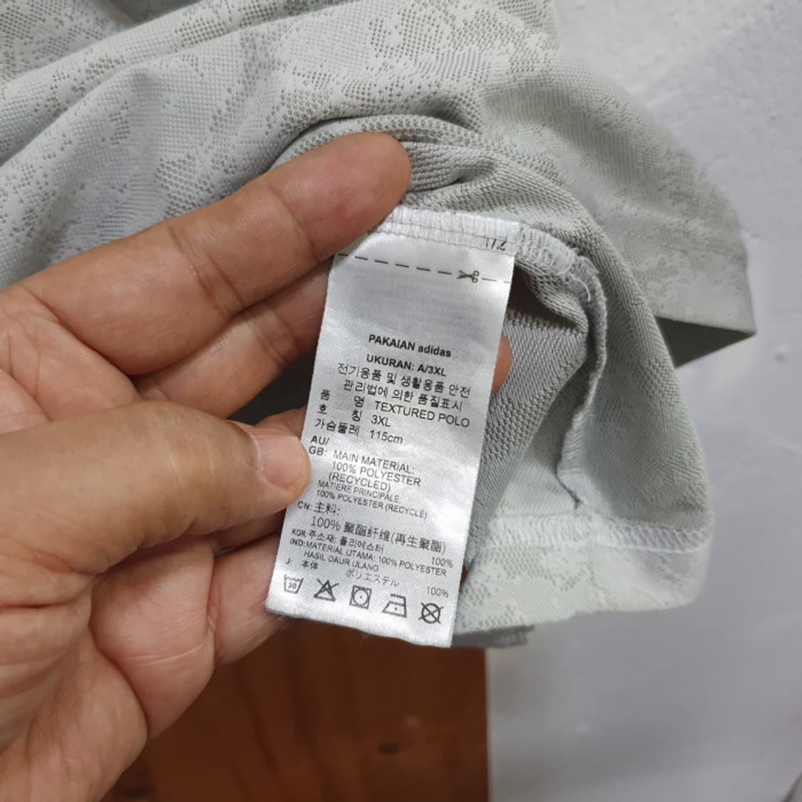 아디다스 반팔 카라 골프티(110) 상품이미지3