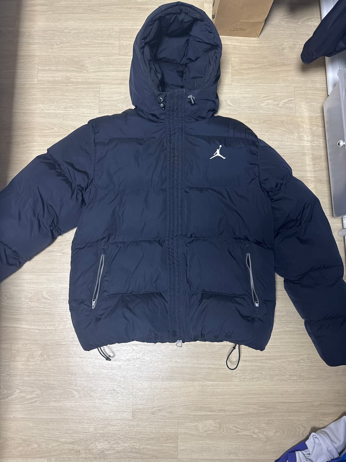 조던 에센셜 퍼퍼 자켓 블랙 패딩 상품이미지2