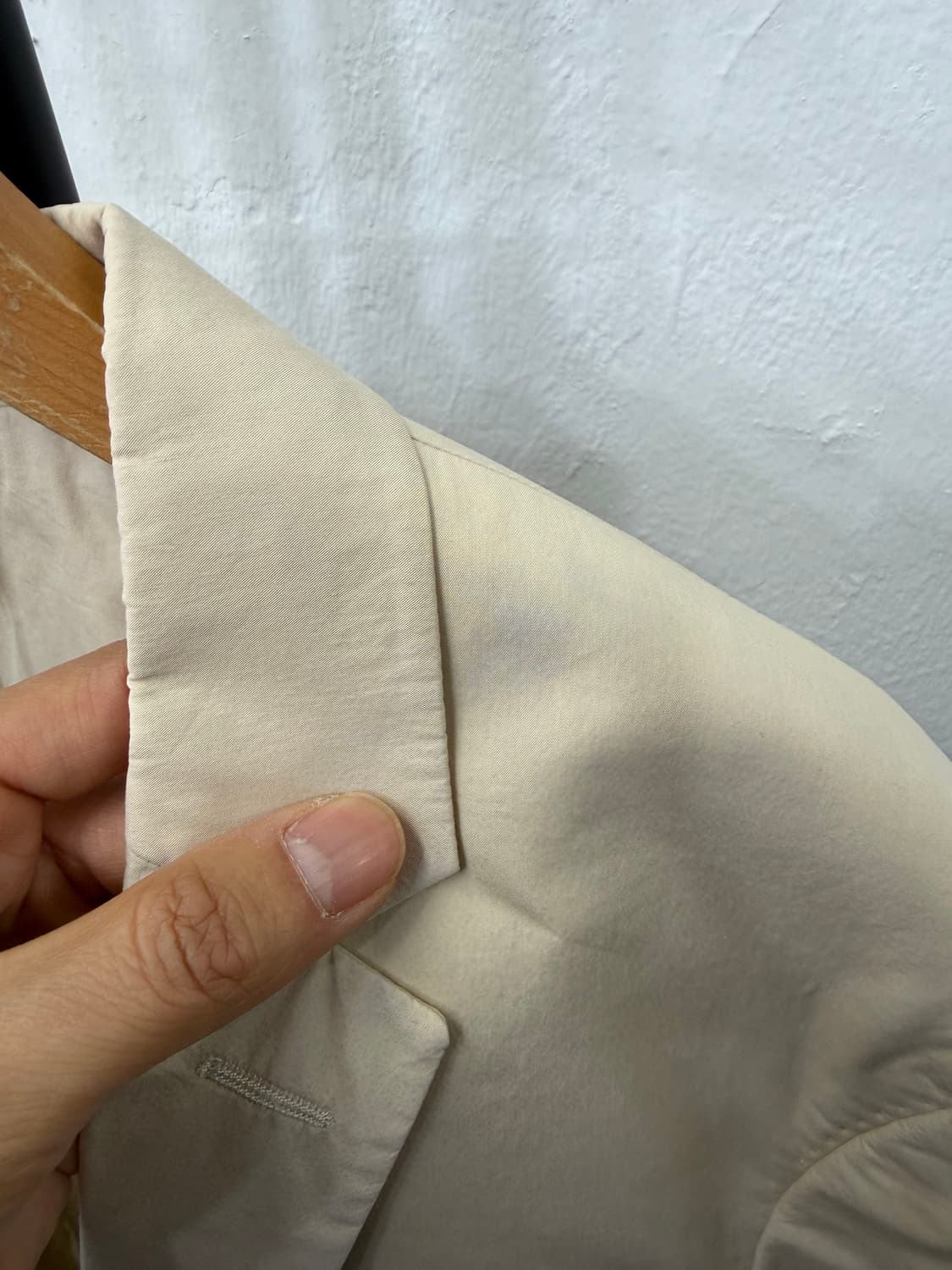 정품) 아크네스튜디오 베이지색 블레이저 자켓 50 상품이미지5