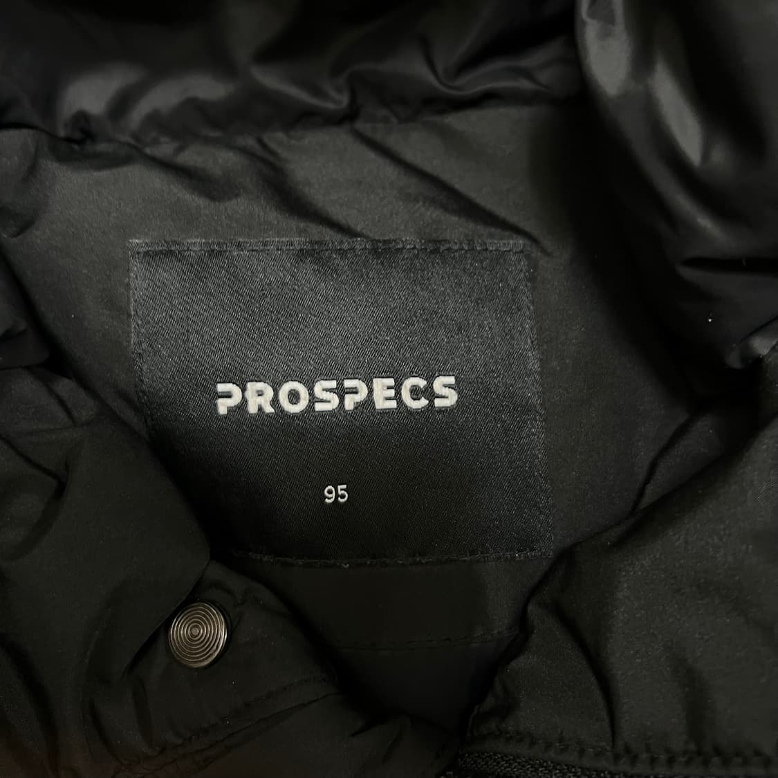 프로스펙스 로고 후드 롱패딩 점퍼 [블랙] M/95 상품이미지5