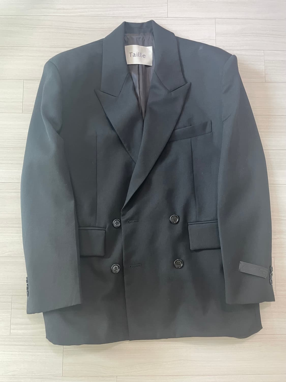 [타일레]  투 블레이저 자켓 black 상품이미지1