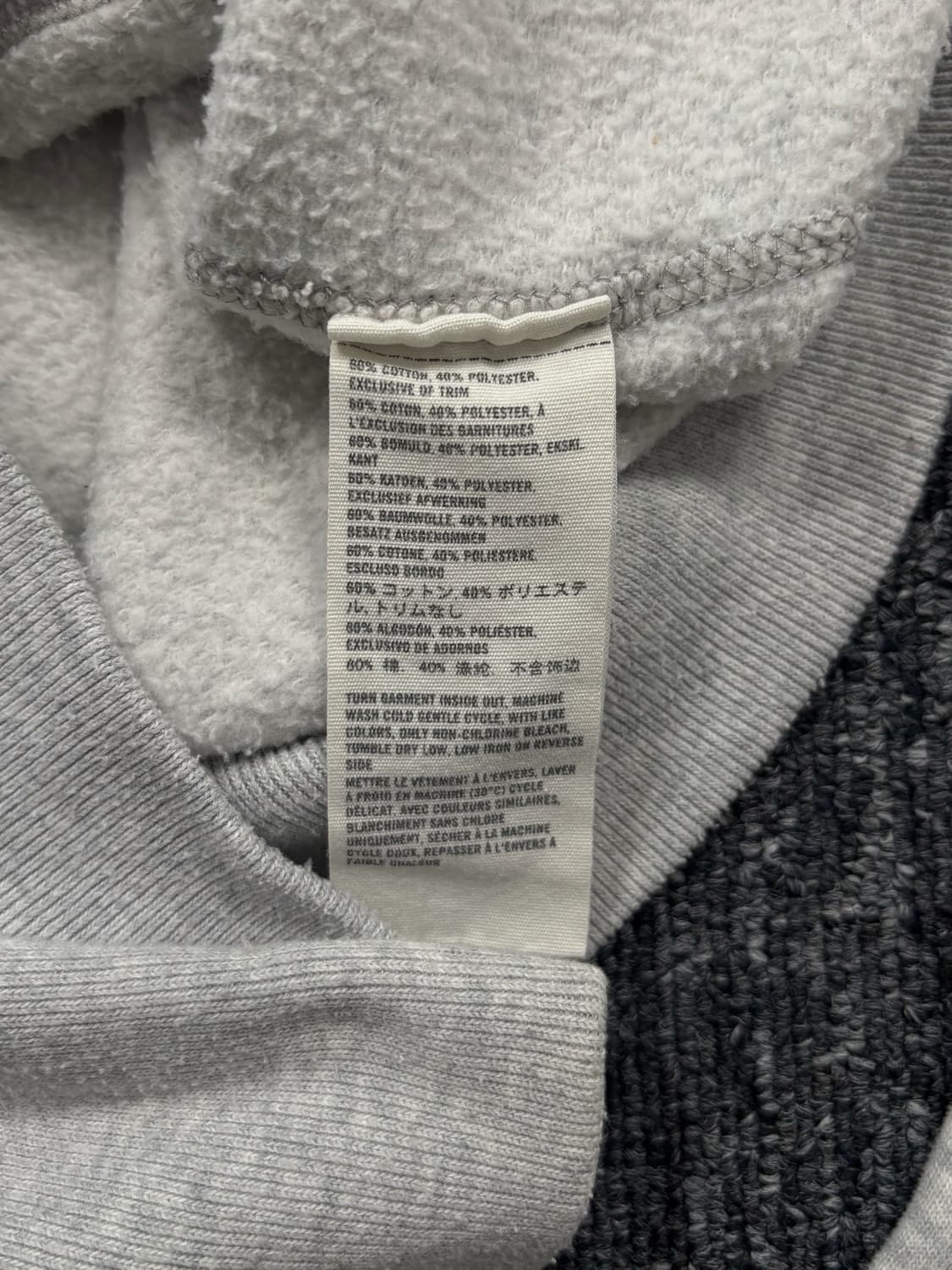 아베크롬비 그레이 투웨이 후드집업 상품이미지6