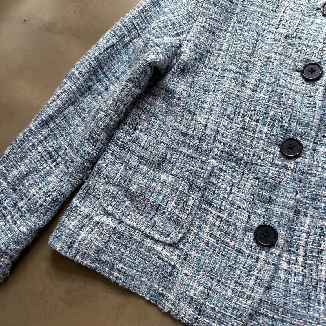 파트 2 BY 준코 시마다 트위드 자켓  상품이미지5