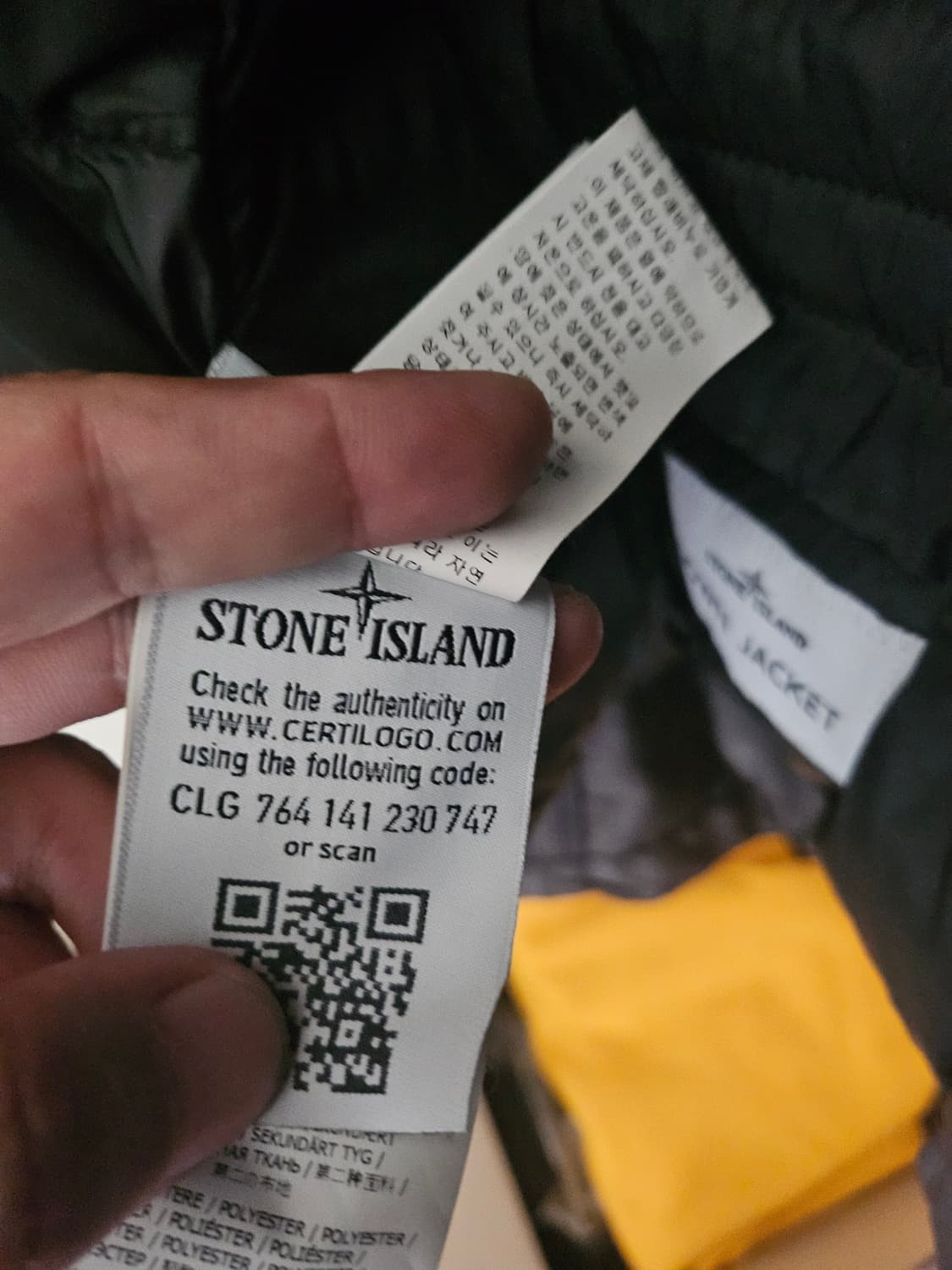 스톤아일랜드 데이비드tc 패딩 s 그레이 상품이미지8