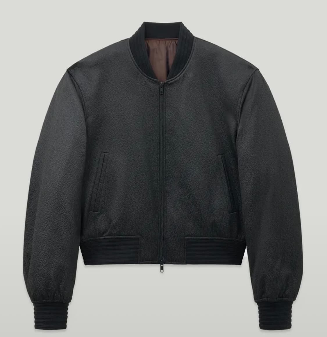 엘무드 세드릭 패디드 봄버 자켓 블랙 44 상품이미지1