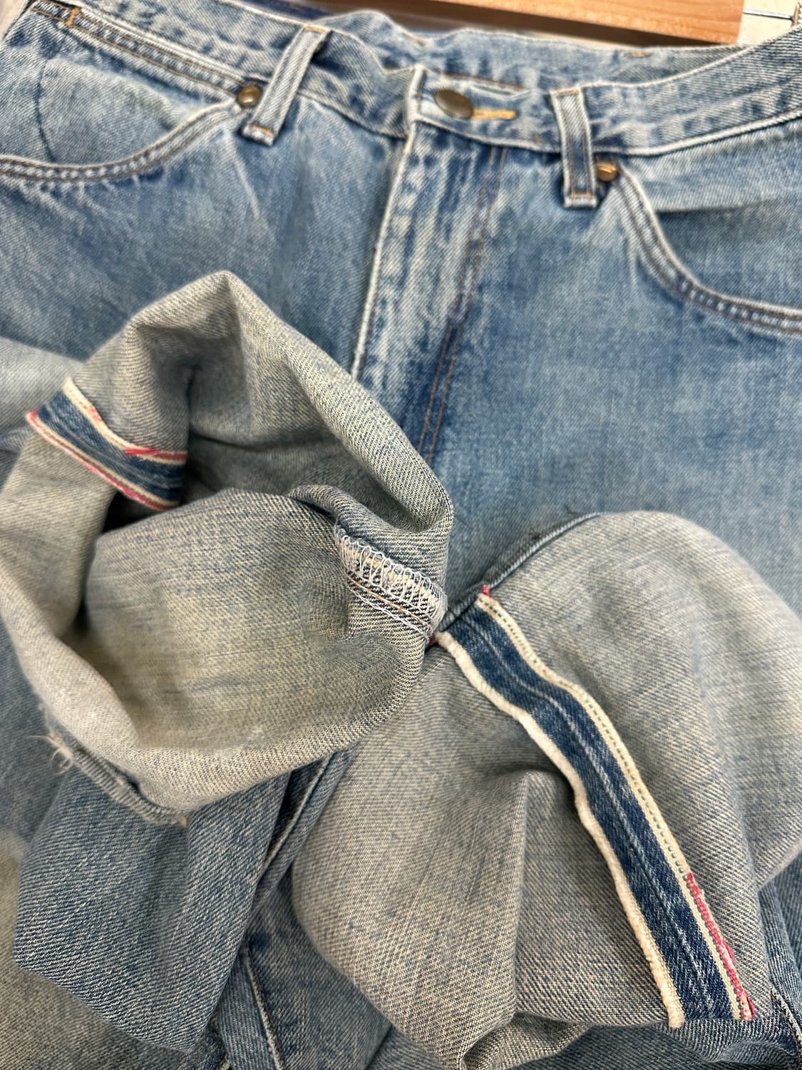 90s Wrangler selvedge 1701  상품이미지10