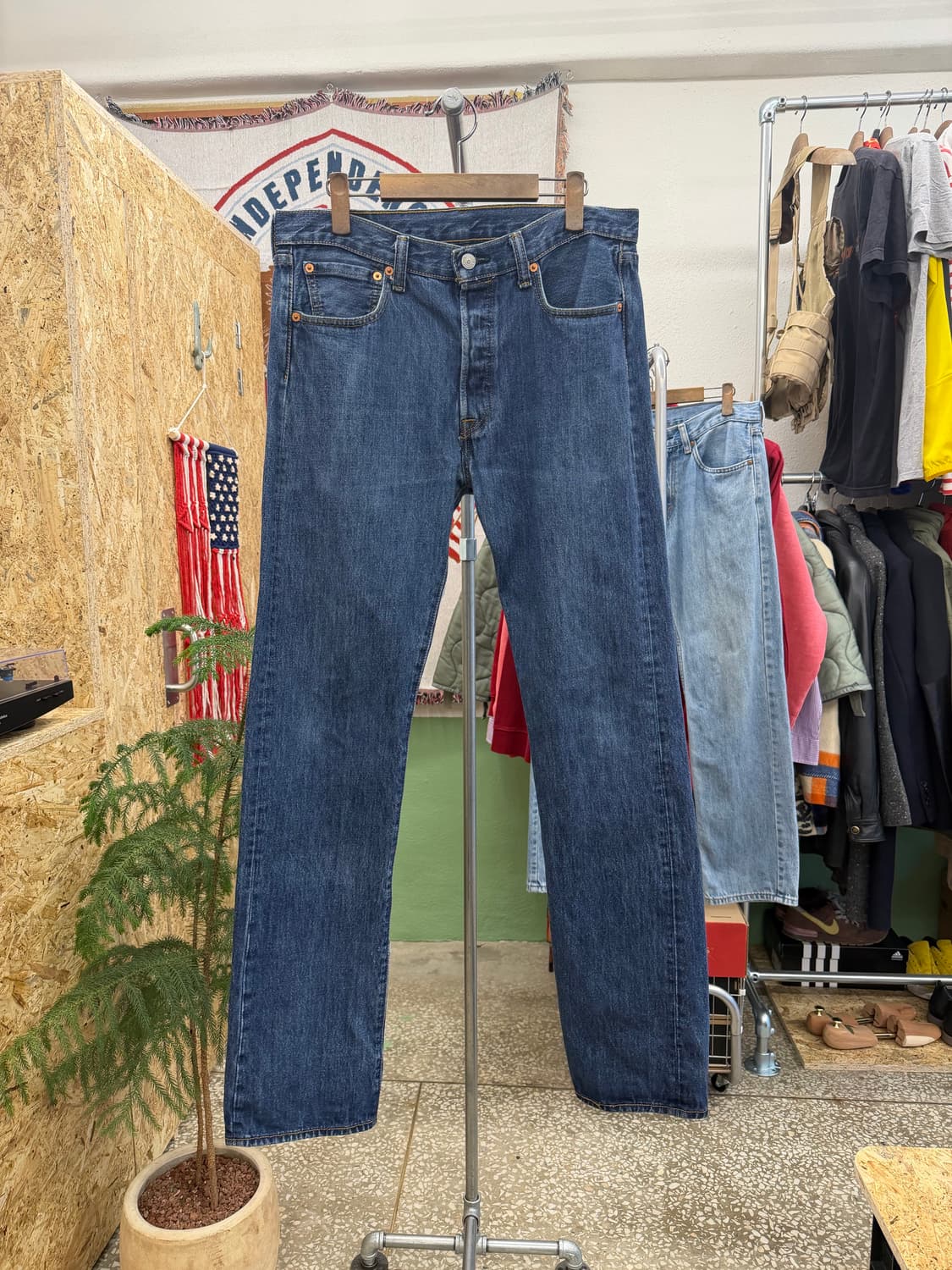 리바이스 501 블랭크탭 데님 팬츠 상품이미지1