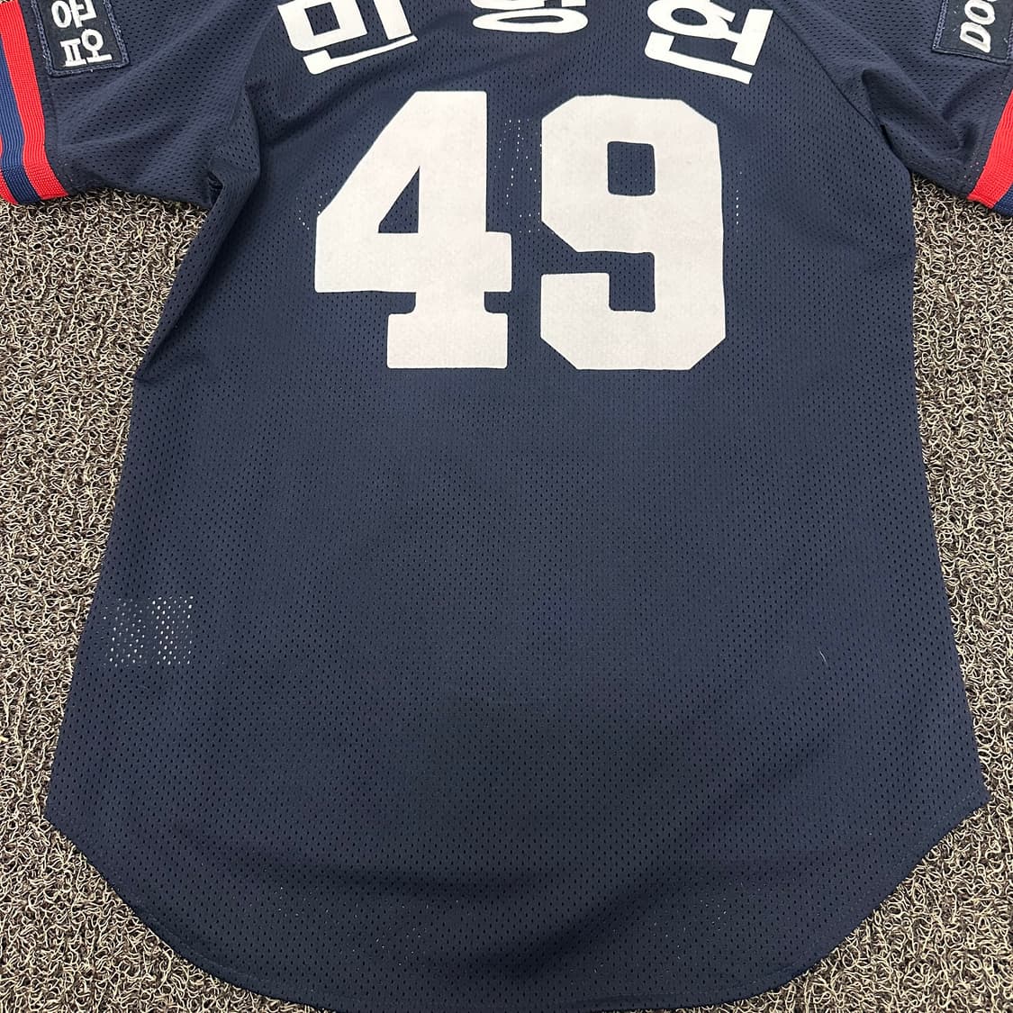 두산베어스 야구유니폼 반팔티셔츠 민병헌 마킹 여성 키즈사이즈  상품이미지6