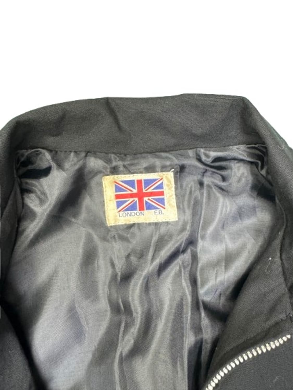 빈티지 LONDON F.B. 마릴린 먼로 스윙탑 블루종 자켓 OS 상품이미지3