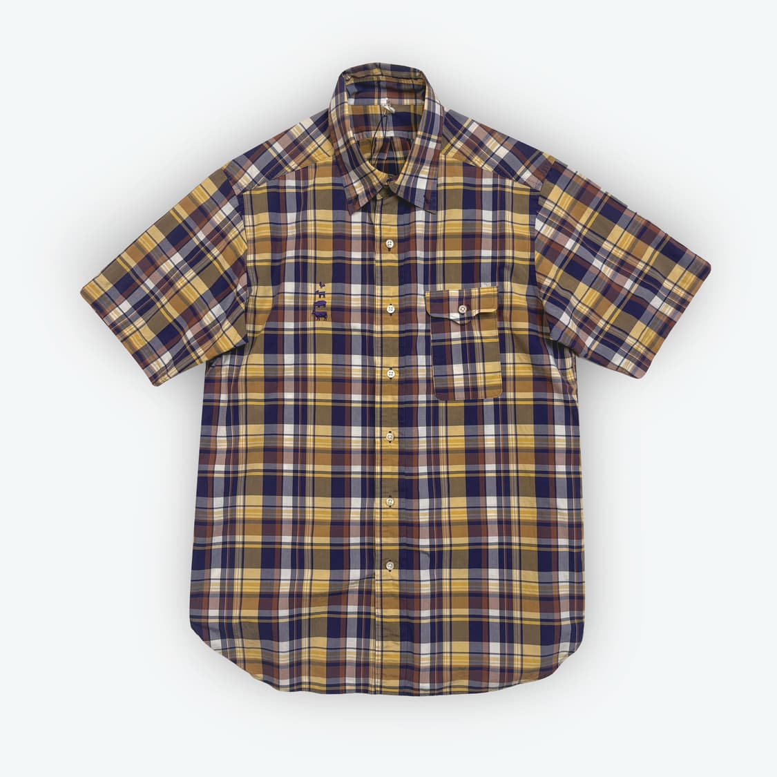 [L] Mountain Research Purple half-shirt 상품이미지1