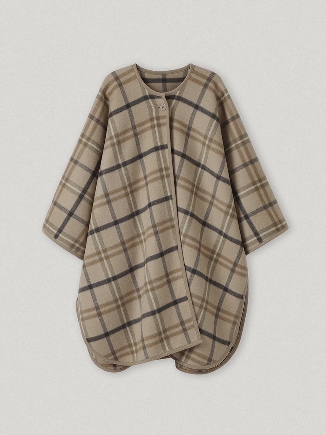 스무드무드 말리 울 캐시미어 케이프 숄 상품이미지6