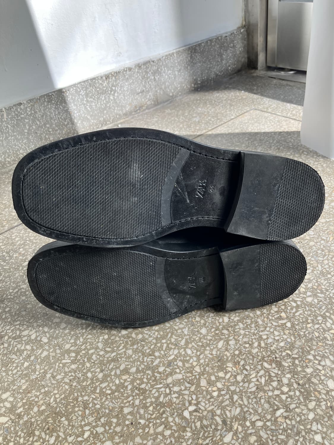 빈티지 브라운 사이드 지퍼 앵클부츠 44 상품이미지6