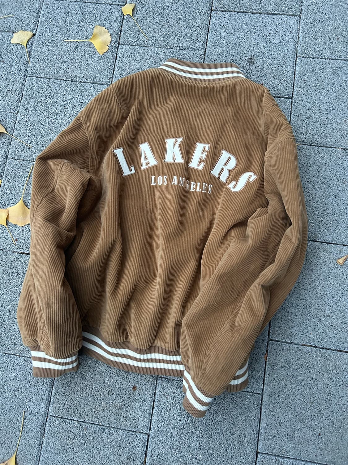 *rare* VTG NBA 코듀로이 배이지 올드스쿨 자켓 상품이미지3