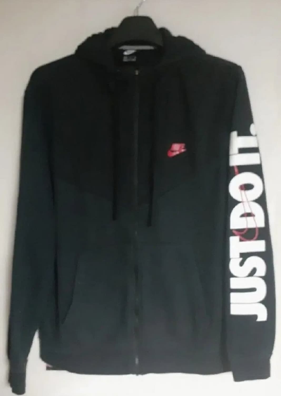 나이키 기모 후드 집업 블랙 XXL 110 상품이미지1