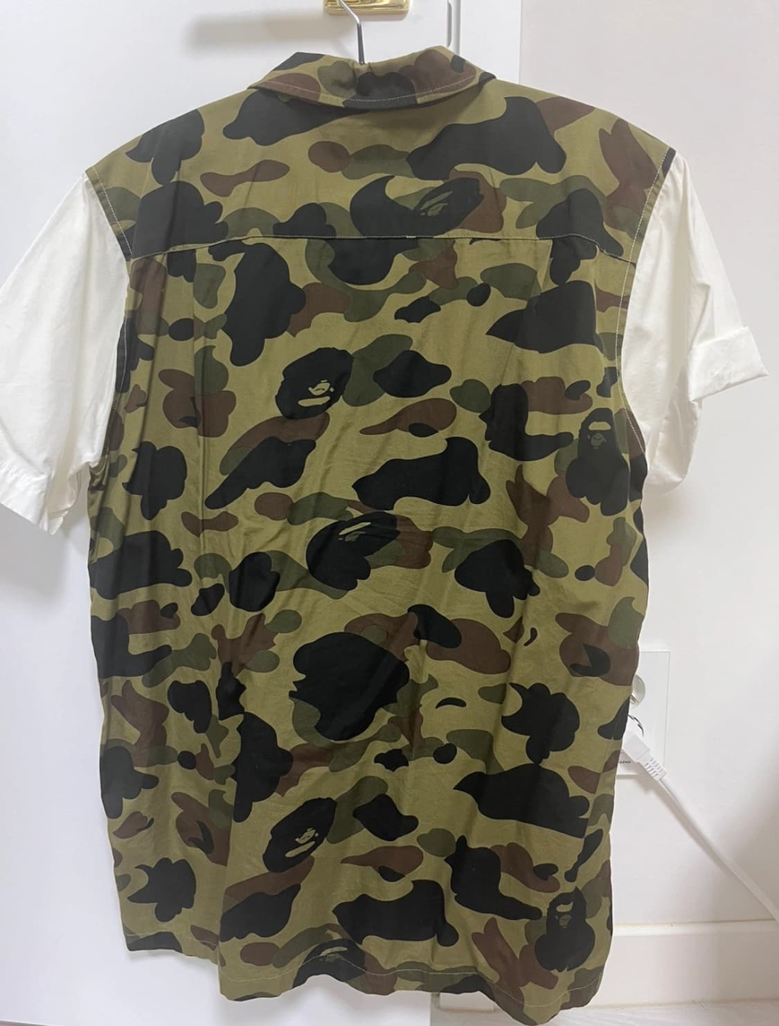 베이프 카모 반팔 셔츠 상품이미지2