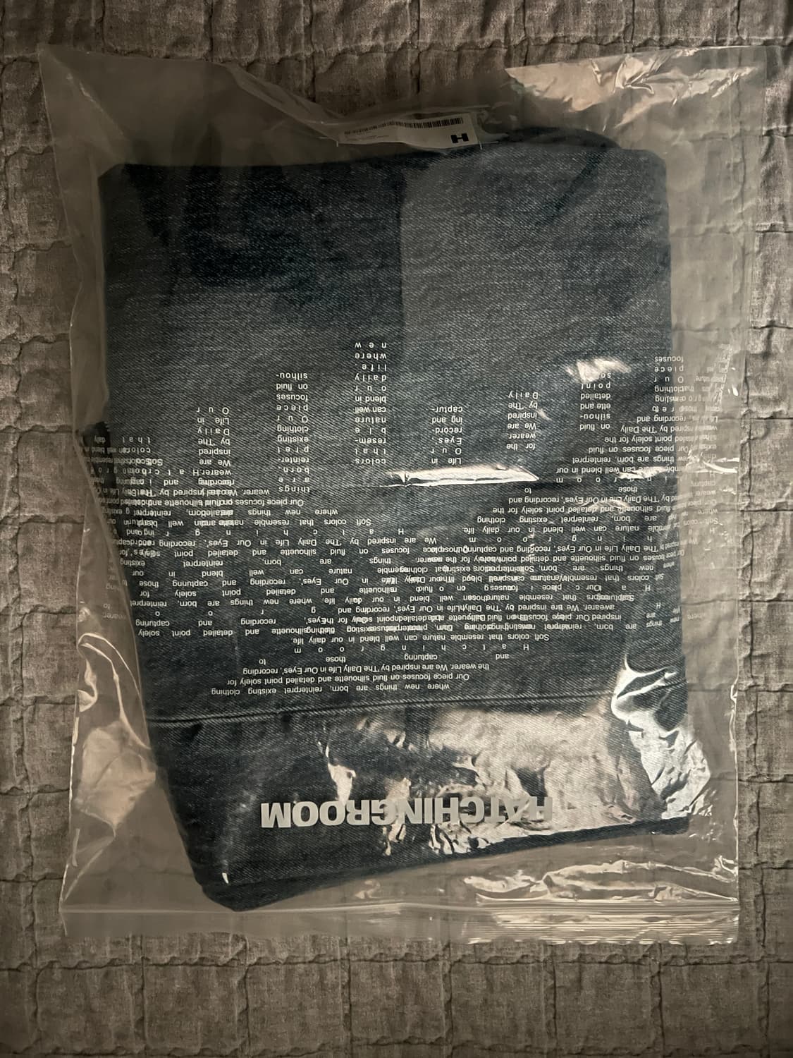 해칭룸 와이드 커브진 3 사이즈 상품이미지2