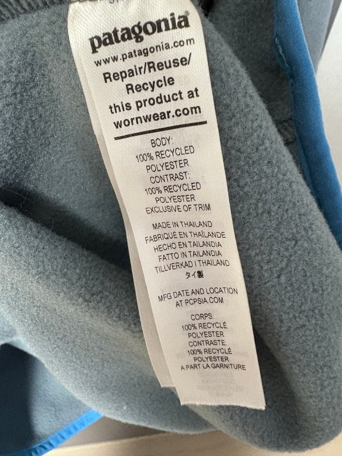 (M, 100) 파타고니아 마이크로디니 하프집 풀오버 후리스 상품이미지5
