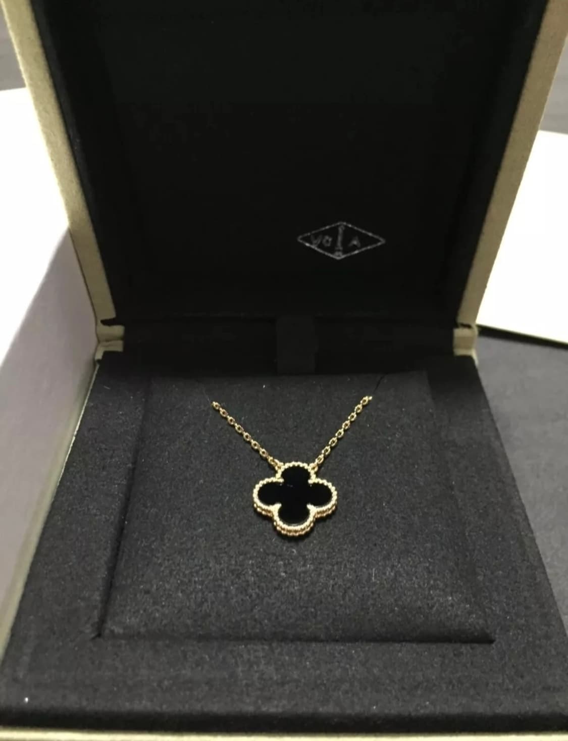 반클리프&아펠 알함브라 빈티지 오닉스 목걸이
 상품이미지2