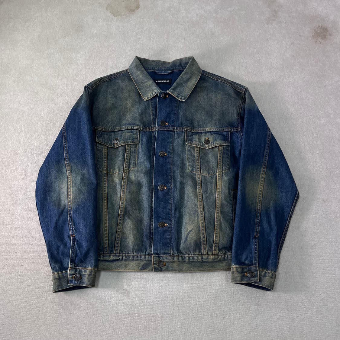 100 발렌시아가 2018 데님 자수 청자켓 상품이미지2