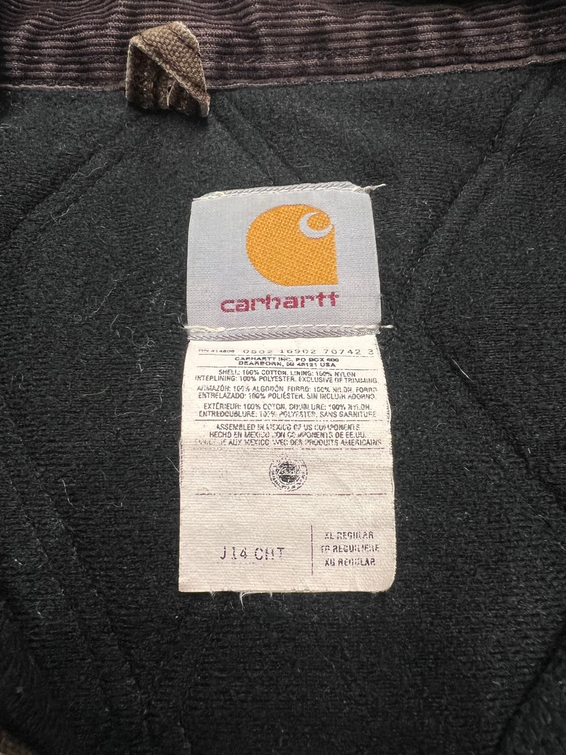 2002년 칼하트 J14 CHT 산타페 워크 자켓 상품이미지7