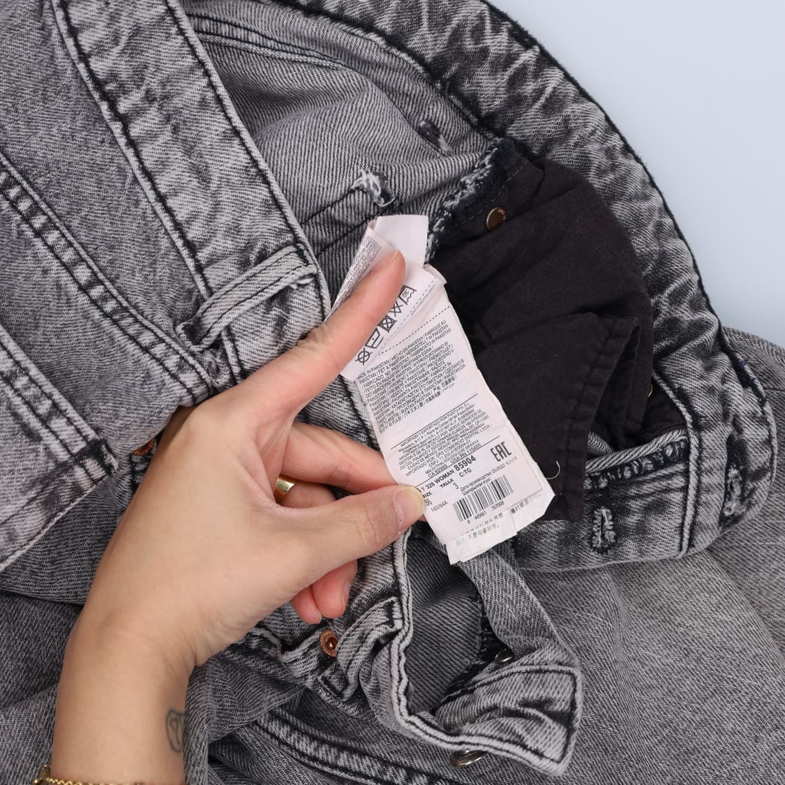 36 MNG망고 그레이 데님팬츠 0309H1 상품이미지4