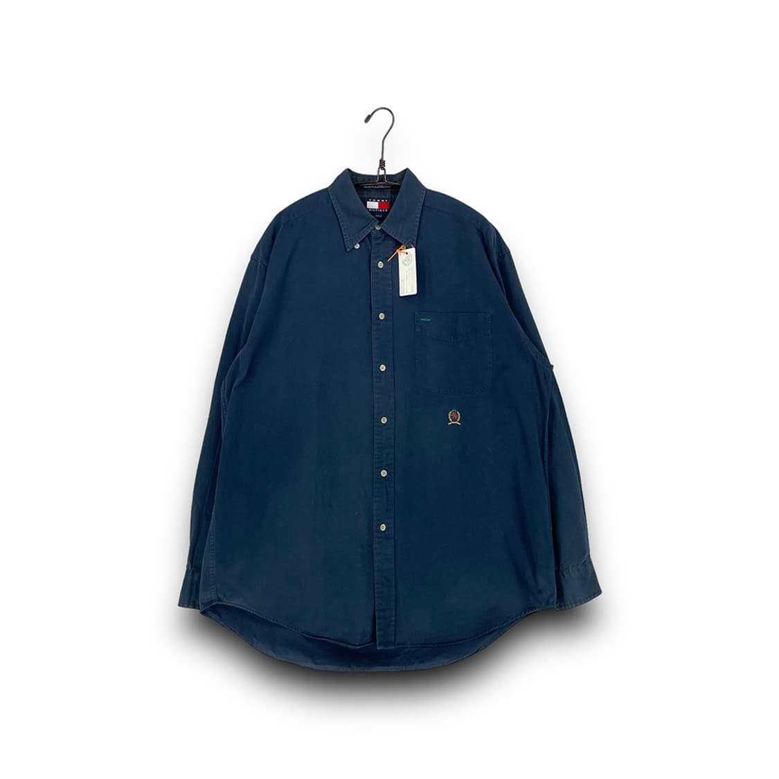 타미힐피거 자수 로고 긴팔셔츠 상품이미지1